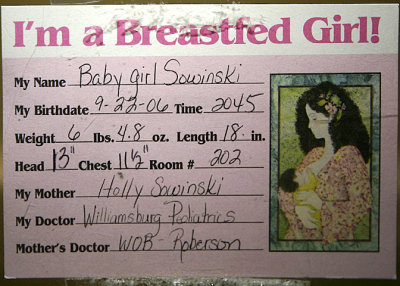Savannah Lynn Sowinski Sept 22, 2006 8:45pm