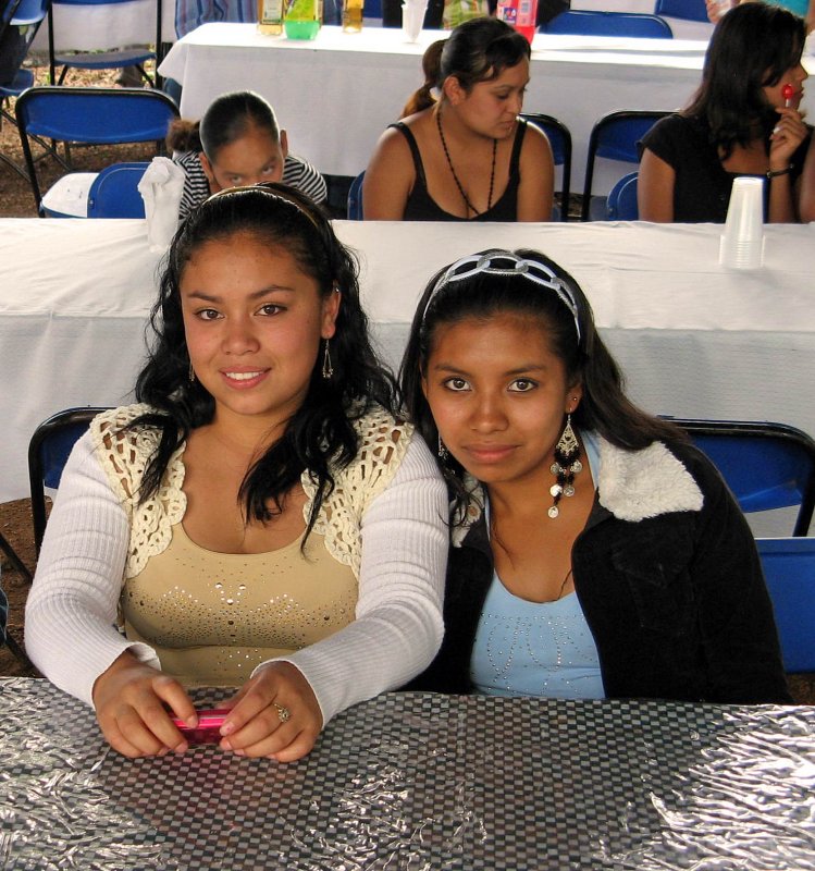 Two young women