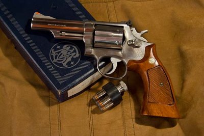 Smith & Wesson Model 66-1 .357 Magnum Cal, Stainless Steel