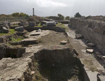 An Area of Pompeii Still Being Excavated