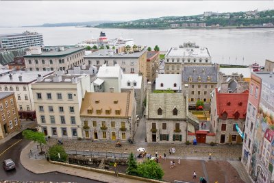 Lower Town from Above