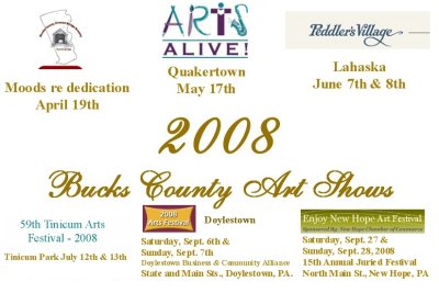 2008 Art shows <br>Updated