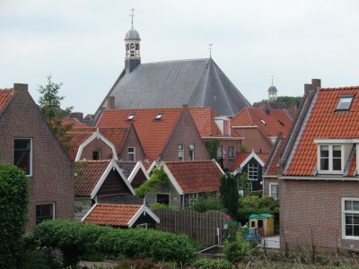Church and houses