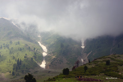 Mist and Fog descending in Gulmarg