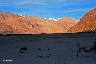 Sunset in Nubra Valley, Ladakh