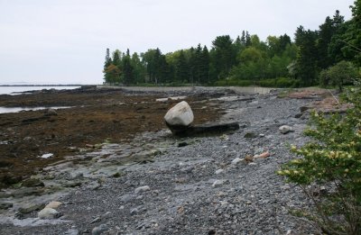 Bar Harbor Balance Rock 