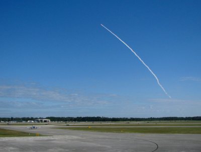 STS-129 from Daytona