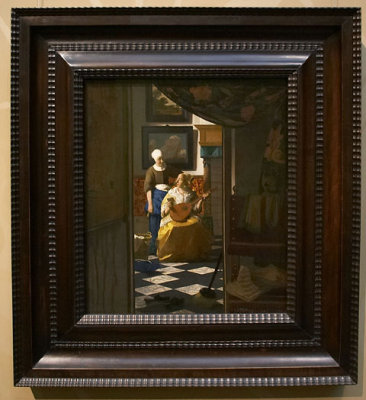 Johannes Vermeer, The love letter
