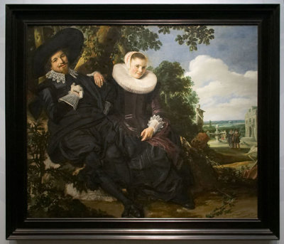 Frans Hals, Wedding portrait of Isaac Abrahamsz Massa and Beatrix van der Laen
