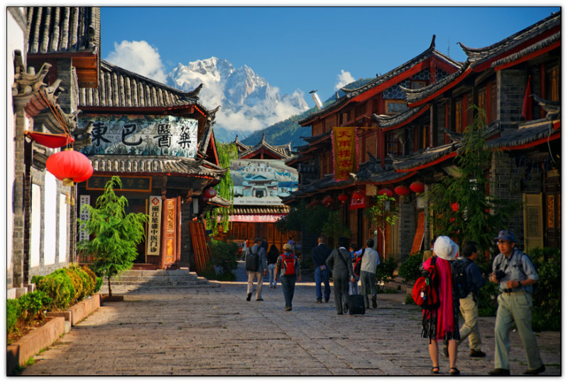 Jade Dragon Snow Mountain from LiJiang