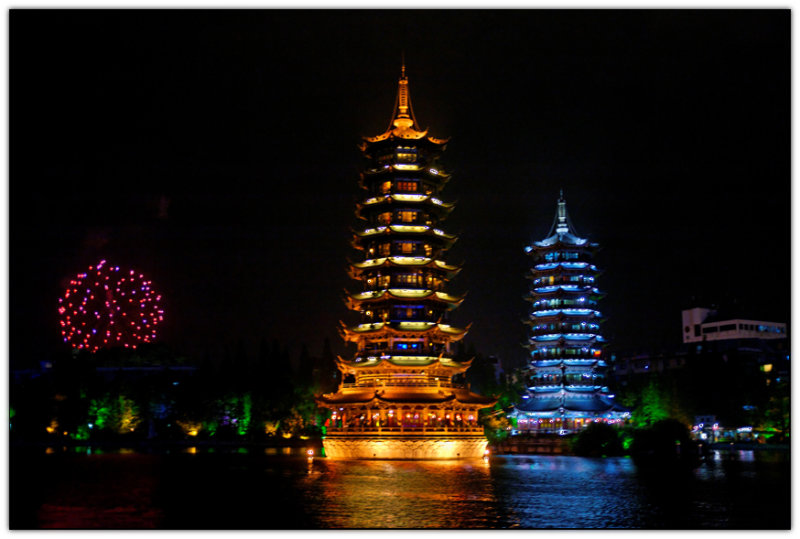 Guilin at night