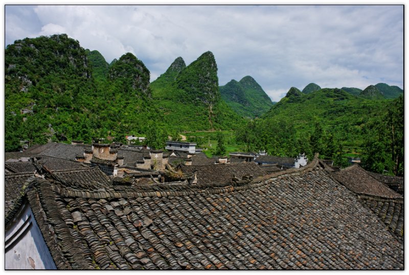 View from the roof tops, Ginko Village