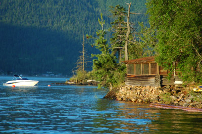 More morning light on the lake