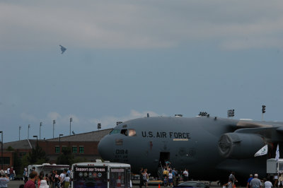 B-2 over Tacoma
