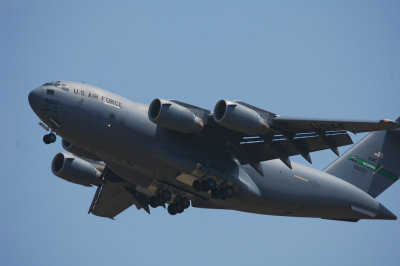 C-17 with full flaps and gear