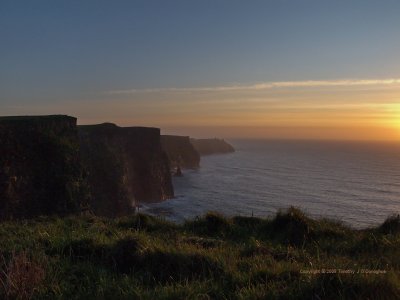 Cliffs of Moher at Sunset