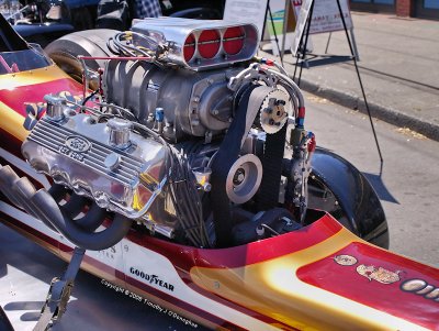 Rail Dragster - Greenwood Car Show