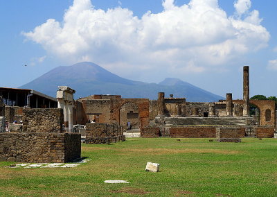 Pompei - City Destroyed in 79 A. D.