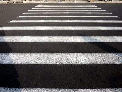 crosswalk stripes
