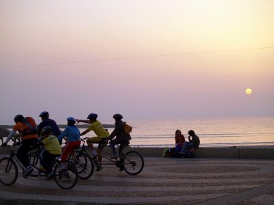 sunset bikes.JPG