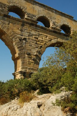 Pont du Gard, August 2009