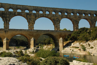 Pont du Gard, August 2009