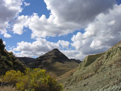 view from Blue Basin trail