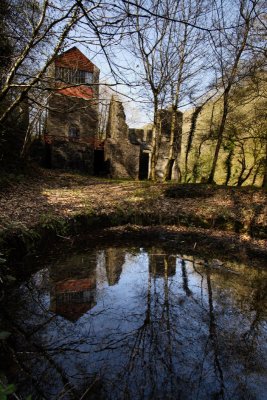 Old mine building