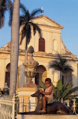 Playing at Plaza Mayor