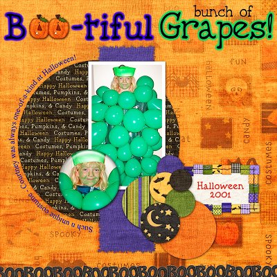 Boo-tiful Bunch of Grapes