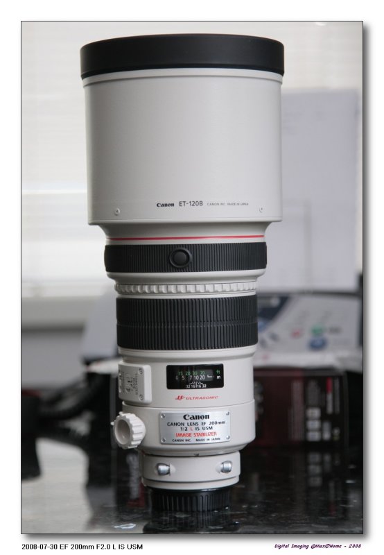 Canon EF 200mm F2.0 L IS USM