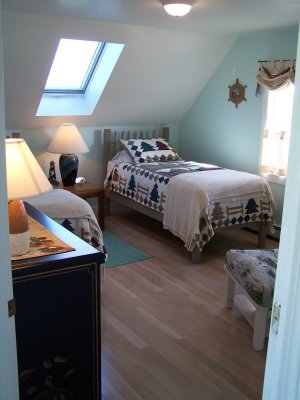 SOME OF THE BEDROOMS HAD SKYLIGHTS