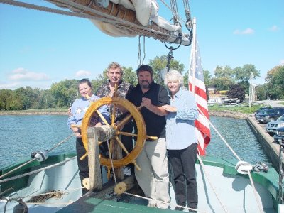 FROM LEFT TO RIGHT-SANDY, DICK, DON AND SARA