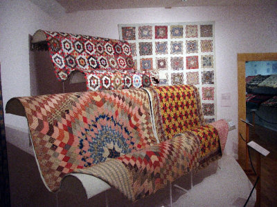 OH THE QUILTS-THOSE LONG VERMONT WINTERS WERE OFTEN SPENT QUILTING