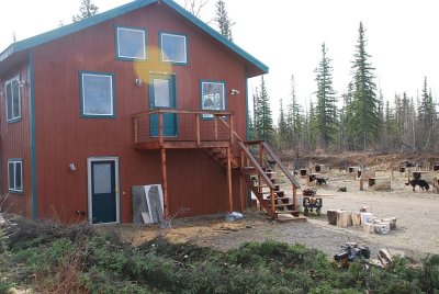 THIS BUILDING HOUSES THE LIBRARY UPSTAIRS WHERE THE GIRLS ARE HOME SCHOOLED, THE WINE CELLAR, COOLER,  SHOP , GREEN HOUSE BELOW