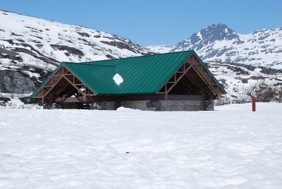 THIS IS THE TRAIL HEAD TO EXIT GLACIER IN THE MONTH OF JUNE-IT WASN'T OPEN YET DUE TO TOO MUCH SNOW