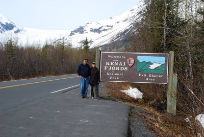 NEXT TRIP TO A GLACIER WAS BY FOOT