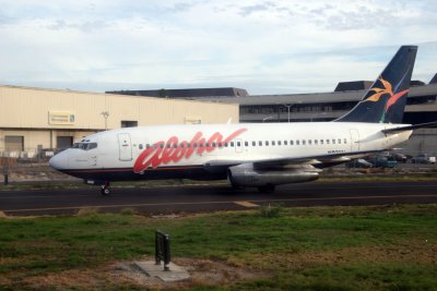Our Aloha Airlines jet (Honolulu to Kona flight)