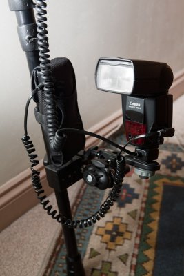 Off camera flash rig