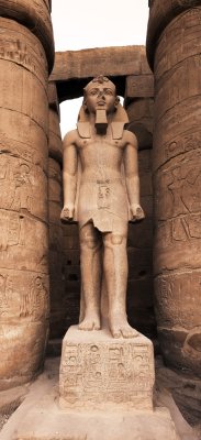 Ramesses II statue at Luxor Temple