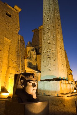 Luxor Temple, north entrance