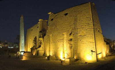 Luxor Temple North wall