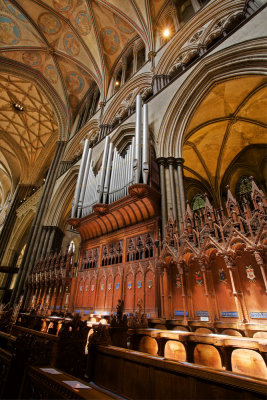 Salisbury Cathedral north organ