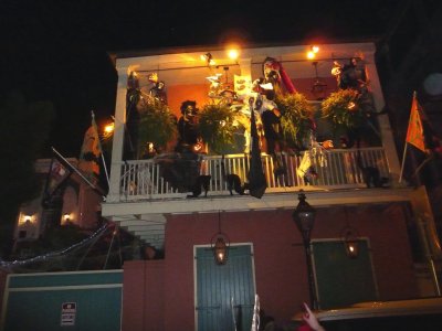 Balcony on Bourbon Street