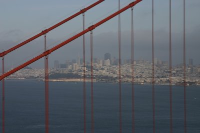 San Francisco through the Golden Gate
