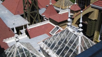 Winchester Mystery House roof