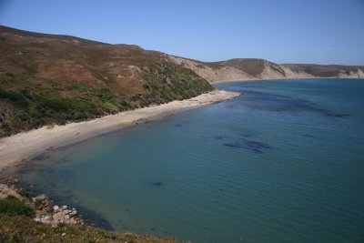 Drake's Beach from Elephant Seal Overlook