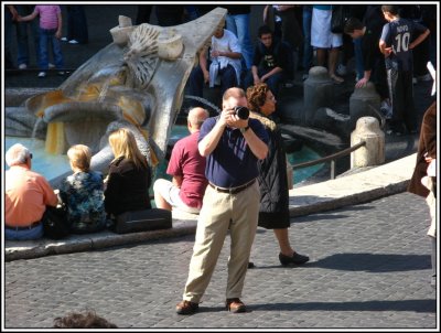 Ed by the Spanish Steps