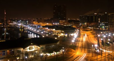 Inner Harbor at Night
