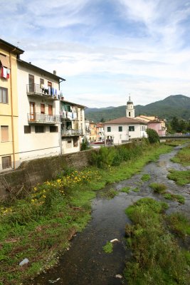 Small Italian Town Somewhere Near Genoa